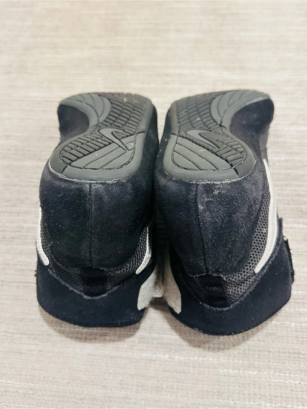 Nike Speedsweep VII Mens Size 7,5 Black And Silver 366683-004